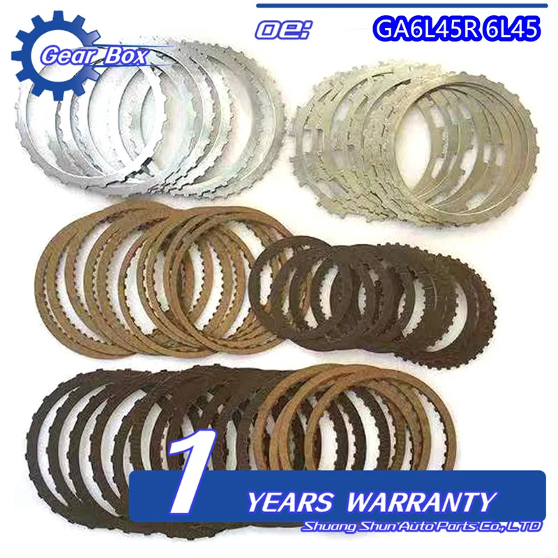 6L45 6L50 GA6L45R Transmission Master Rebuild kit friction&steel kit piston for BMW 1 3 5 Series Cadillac CTS 6L45E 6L50E 6