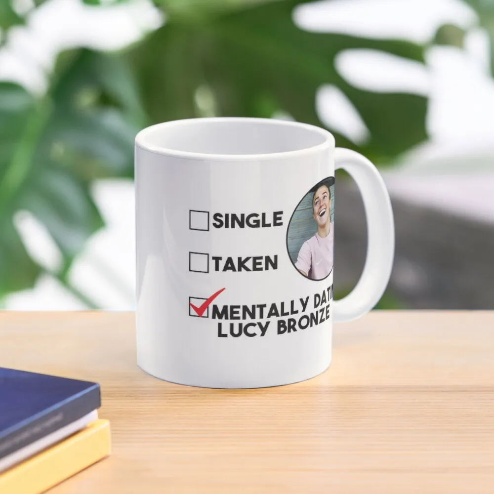 

Mentally Dating Lucy Bronze,Funny Tea Coffee Football mug Gift Coffee Mug Cups For Espresso Cups Mug