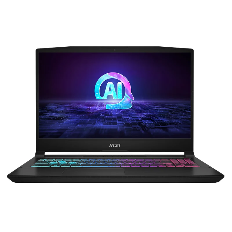 2024 MSI Katana A15 AI Laptop 15.6 Inch 2.5K QHD 165Hz IPS Screen Notebook AMD Ryzen R7-8845HS 32GB 1TB RTX4060 Gaming Computer 5