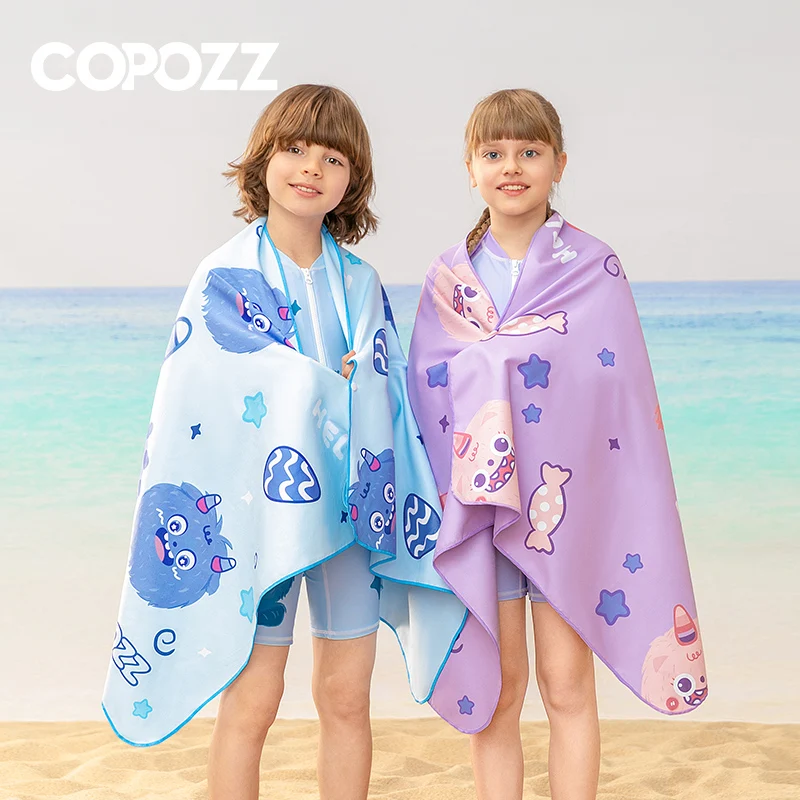 Surf Poncho Changing Towel Quick-Dry Microfiber Beach Blanket Bath Towel Swimming Pool Towel Beach Poncho for Kids Children 2022 women s quick drying cloak beach blouse changing bath towel bathrobe seaside cloak double sided velvet bathrobe navy