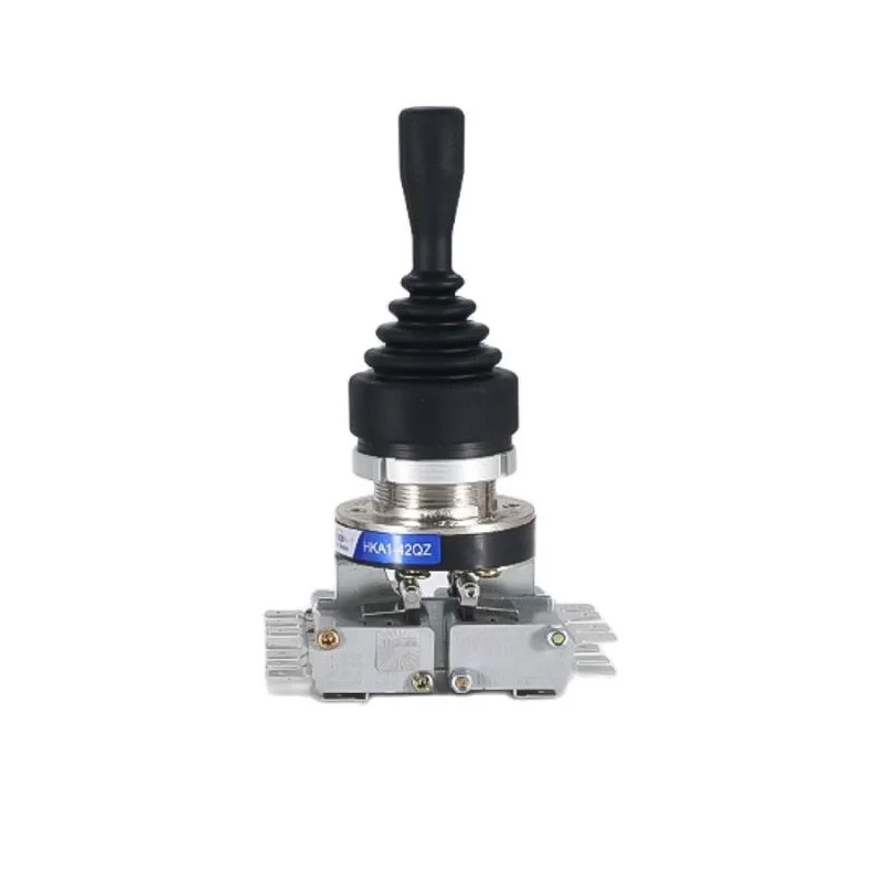 HOKACN 30MM HKA1-41QZ 크로스 스위치 4 웨이 셀프 래칭 잠금 재설정 순간 4NO 4NC 모노 레버 조이스틱 제어 스틱 스위치
