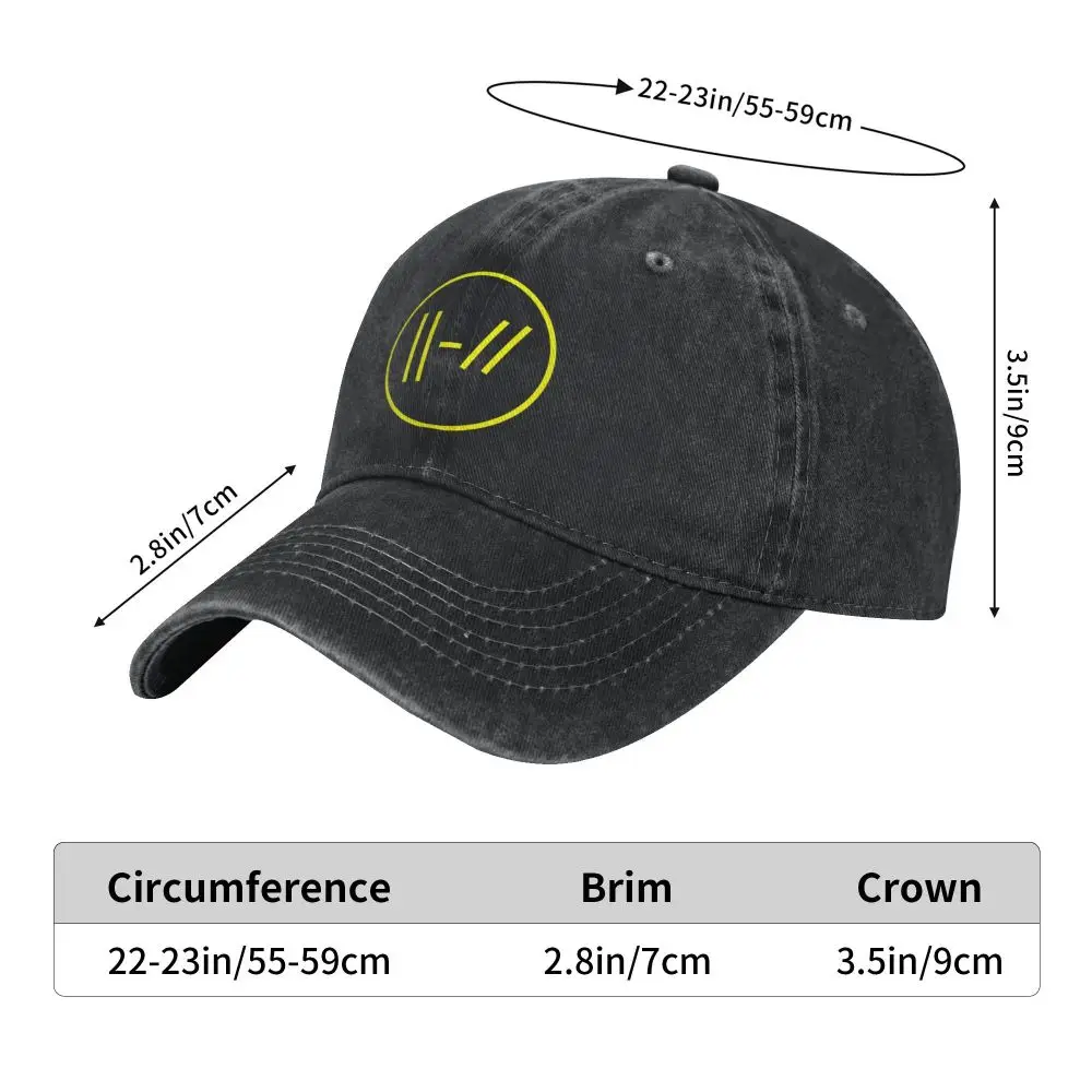 Twenty One Pilots Baseball Cap Men Women Snapback Trucker Fashion Mesh Hat Outdoor Sport Running Adjustable Gift