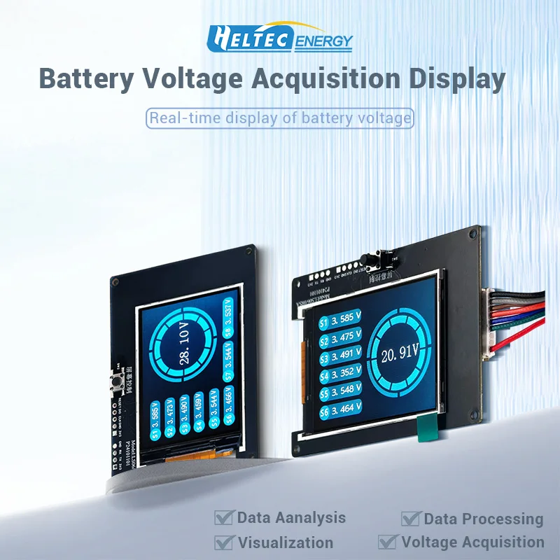 6S LTO/Lithium/Lifepo4 Battery volatge tester 8S 24v battery voltage checker wit
