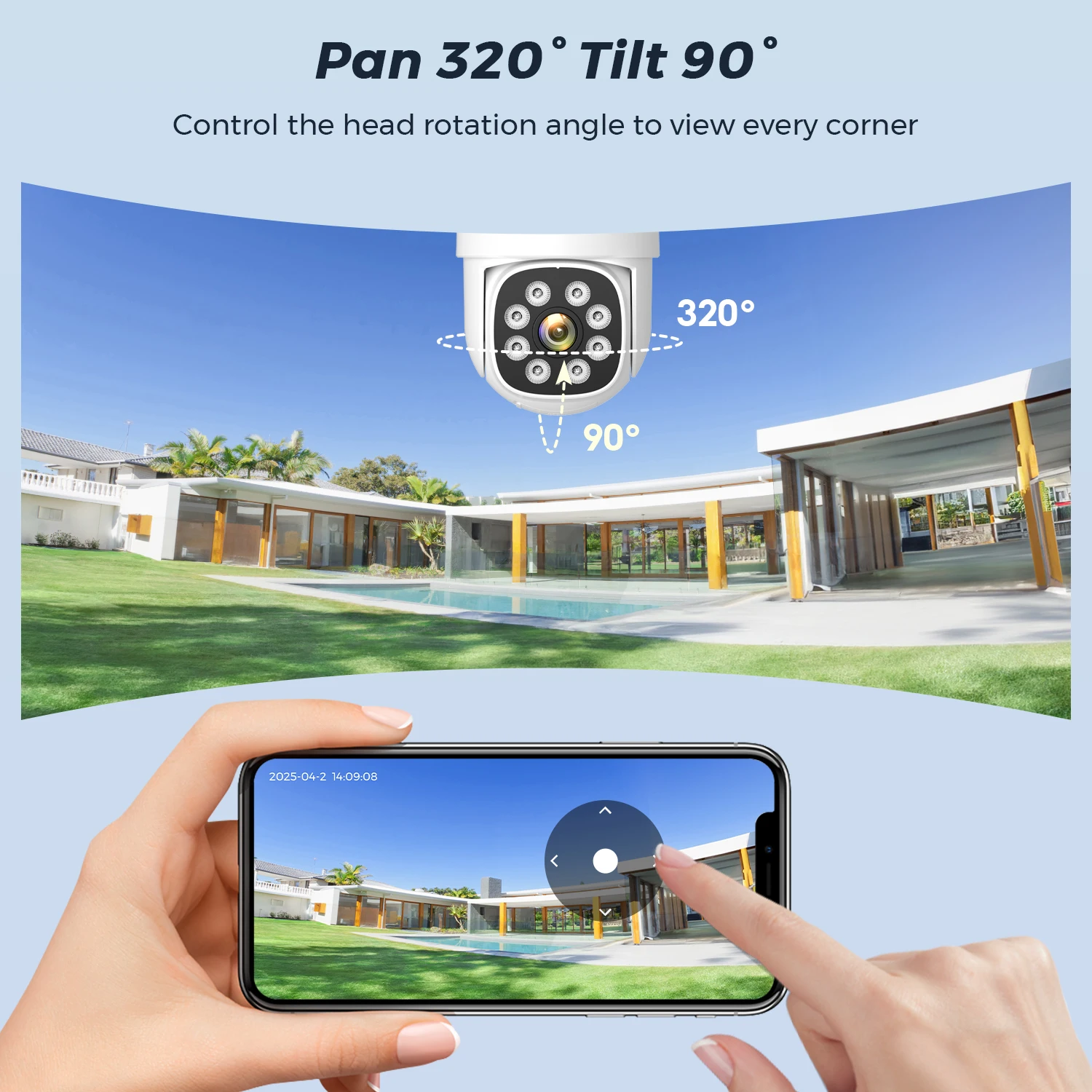 4G Camera AOV 24-Hour Records With Solar Panel 8MP 4K Outdoor CCTV Security Camera 4MP 9000mAh Battery Auto Tracking IP Camera 4