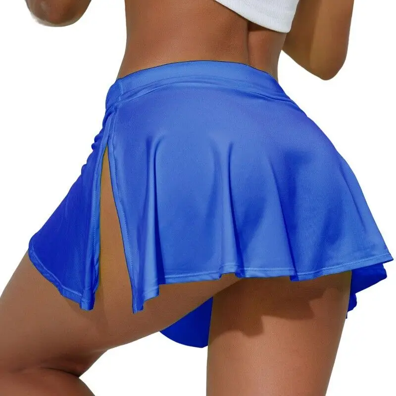 Women Tennis Shorts Elasticity Quick-Drying Tight Yoga Skirt Short for Women Sport Run Sexy Lovely Beach Dress Fitness Summer