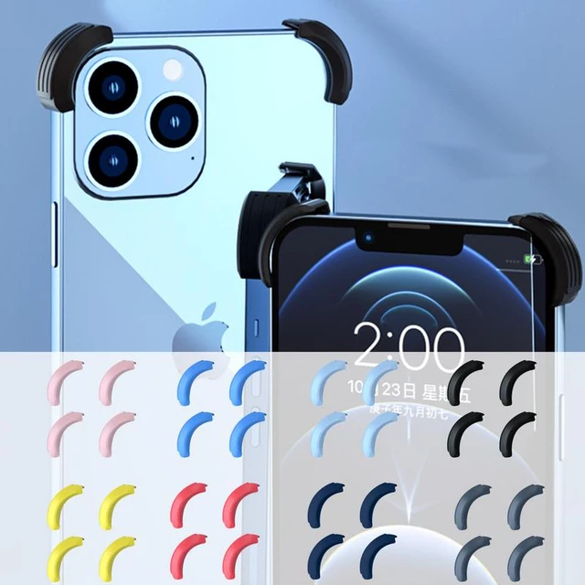 Protecteur d'objectif d'appareil photo pour iPhone, coque de téléphone en  silicone pour iPhone 14 Pro Max, 13, 14 Pro, 15 Pro Max, pare-chocs -  AliExpress