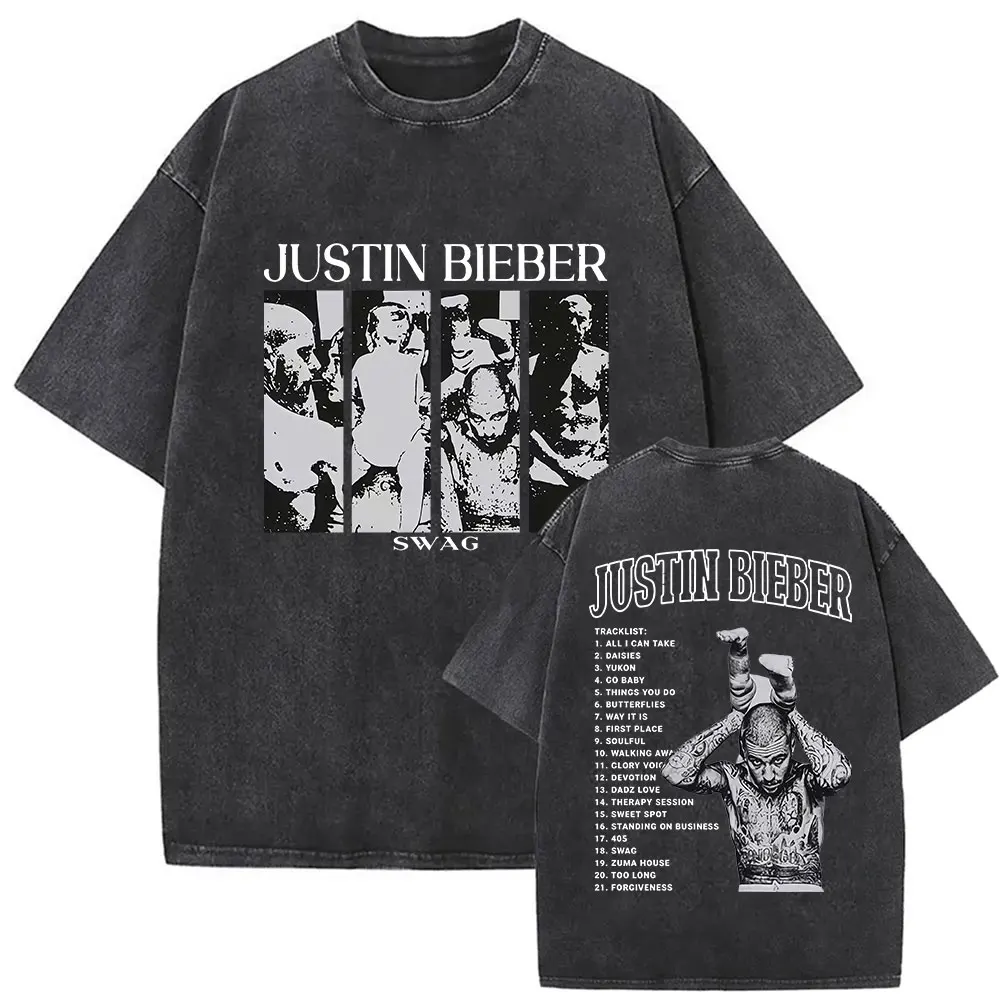 Justin Bieber - Changes Heren Tshirt - Zwart | Attitude Holland
