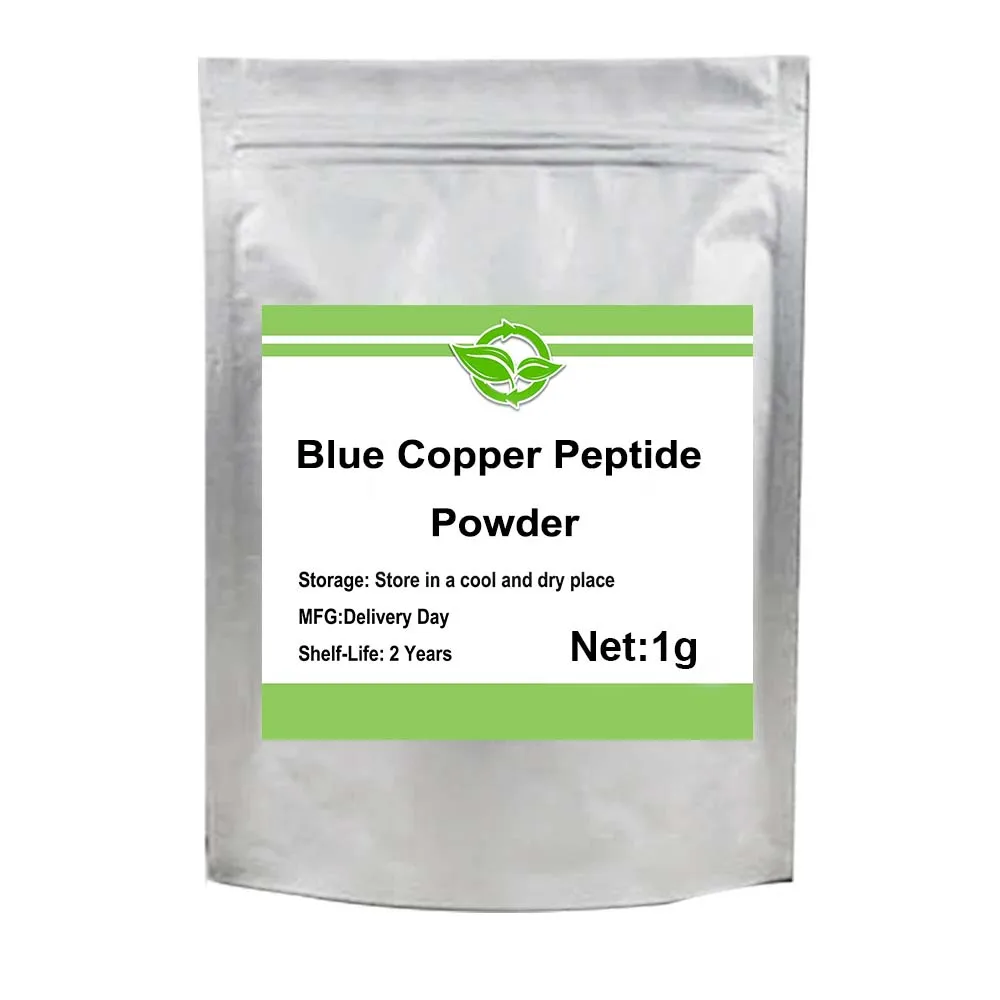 Polvere Di Peptide Di Rame Blu Tripeptide Ghk-Cu Promuove La Produzione Di Collagene E Anti-Invecchiamento S