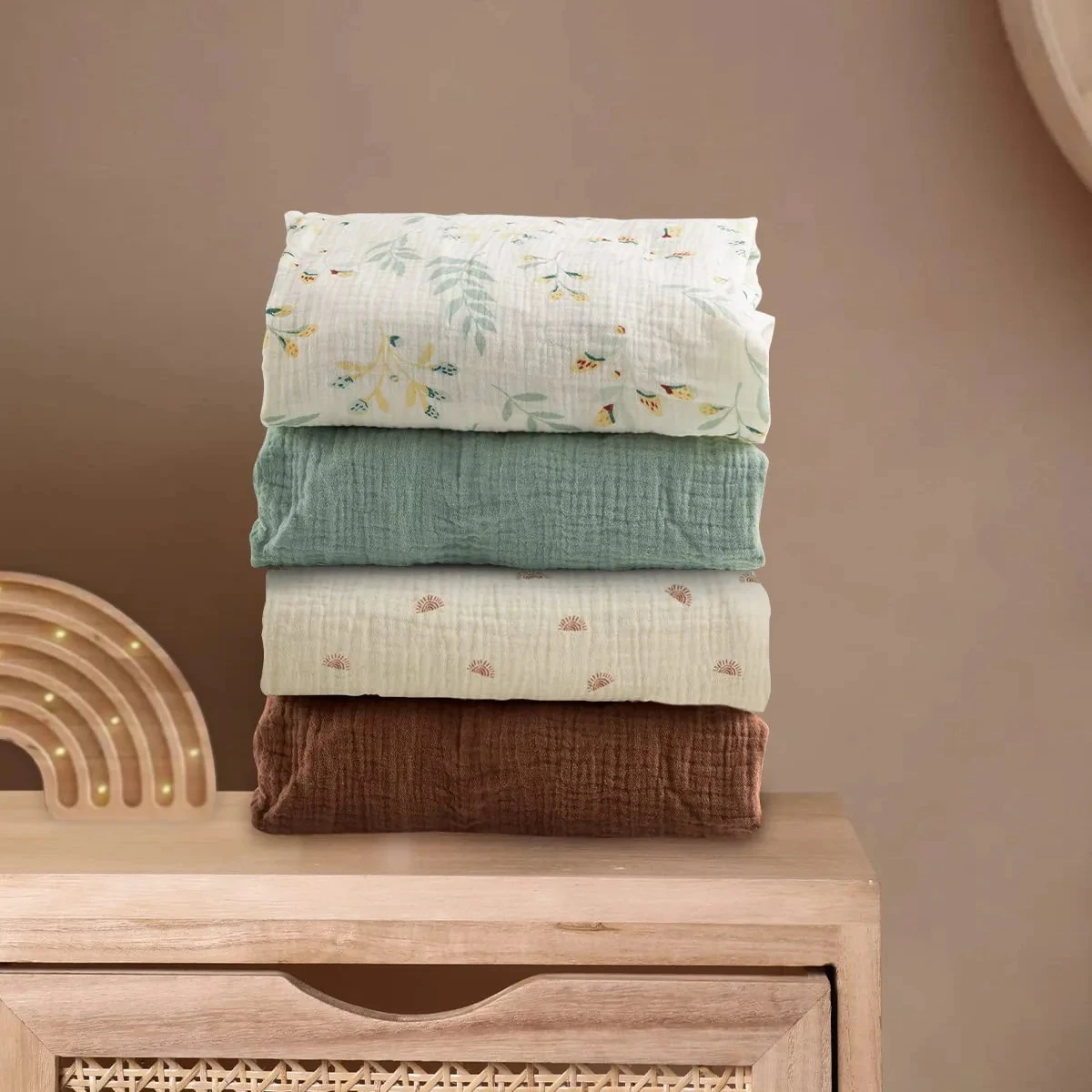Baby Fitted Crib Sheets Bed Mattress Covers Cotton Newborn 130 70cm Bedspread