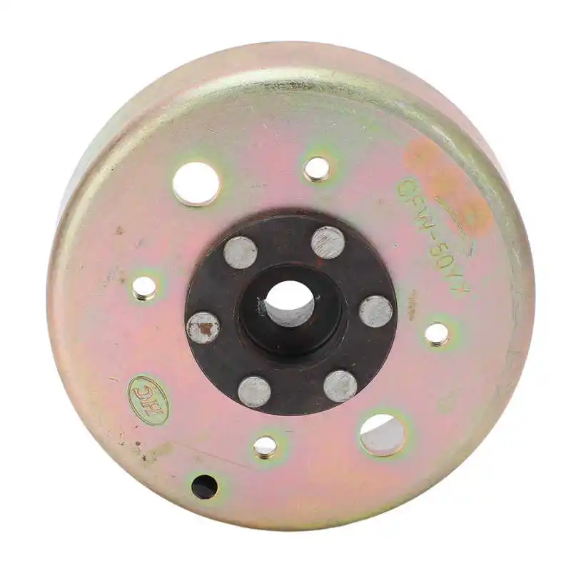 Bicycle Transmission Flywheel Magneto Flywheel Rotor Long Service Life Stator Flywheel Temperature Resistance For GY6 50 60 80 Go Karts Scooters ATV UTV