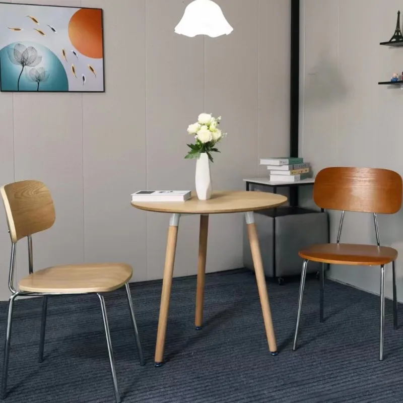 Dining chair for Antique Coffee Shop Scandinavian Milk Tea Shop Simple Restaurant