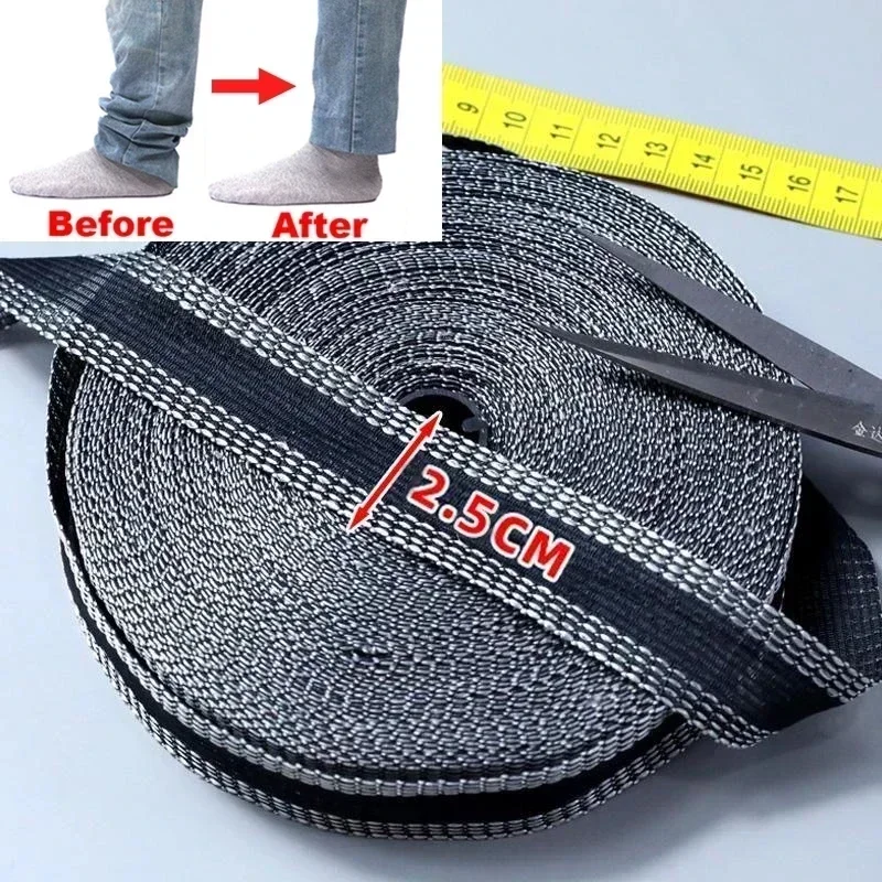 Self-Adhesive Pants Edge Paste Fabric Trousers Jeans Clothes Length Shorten Repair Iron-On Hem Tapes DIY Apparel Sewing Tools