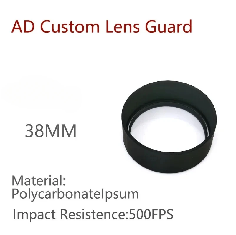 Description Picture 4 of itemTactical Hunting Weapon LED Lights AD Flashlight Custom Lens Guard Red Dot Sight Protector for T01 Surefire M300 M600 X300 X300V