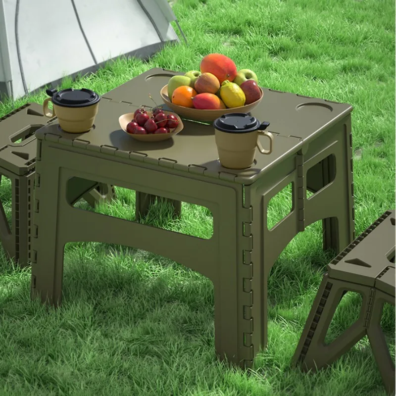 

Outdoor Camping Table Barbecue Picnic Table Camping Equipment Multifunctional Portable Folding Table