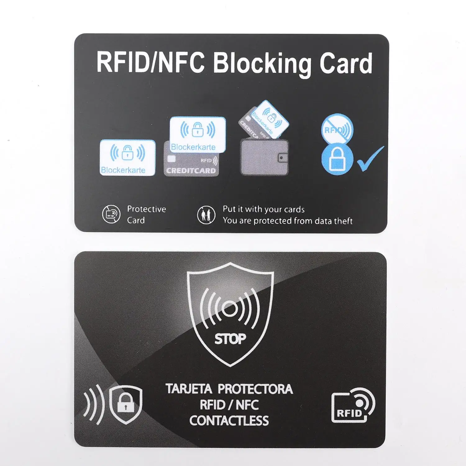 RFID/NFC Blocking Card for Ultimate Contactless Protection and Security