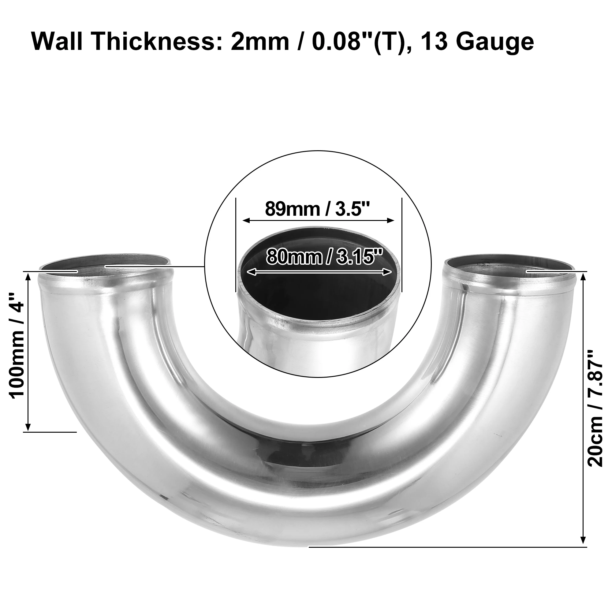 OD 89mm 180Deg