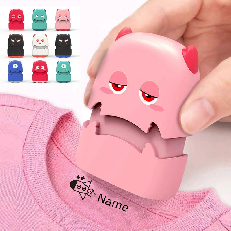 Custom-Made Baby Name Stamp DIY For Children Name Seal Student Clothes Chapter Not Easy To Fade Security Stamp Sticker