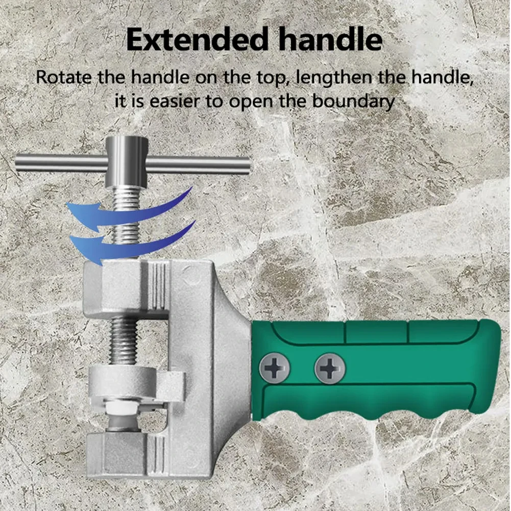 Portable Manual Glass Tile Opener Hand-Held Replacement Cutter Heads Ceramic Tile Glass Cutter Multi-function Glass Cut 2