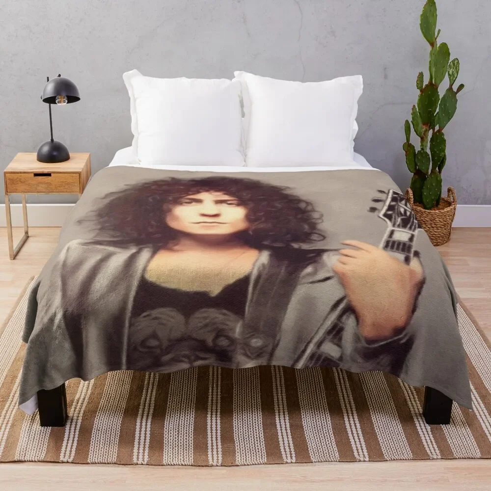 

Marc Bolan, Music Legend Throw Blanket Multi-Purpose Loose christmas gifts Blankets