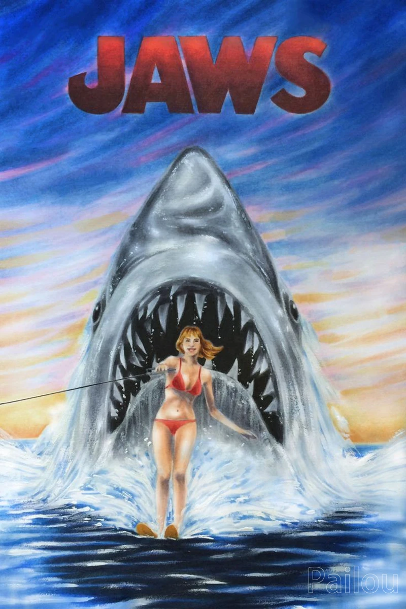 Steven Spielberg Classic Jaws Movie Diamond painting Horror Shark