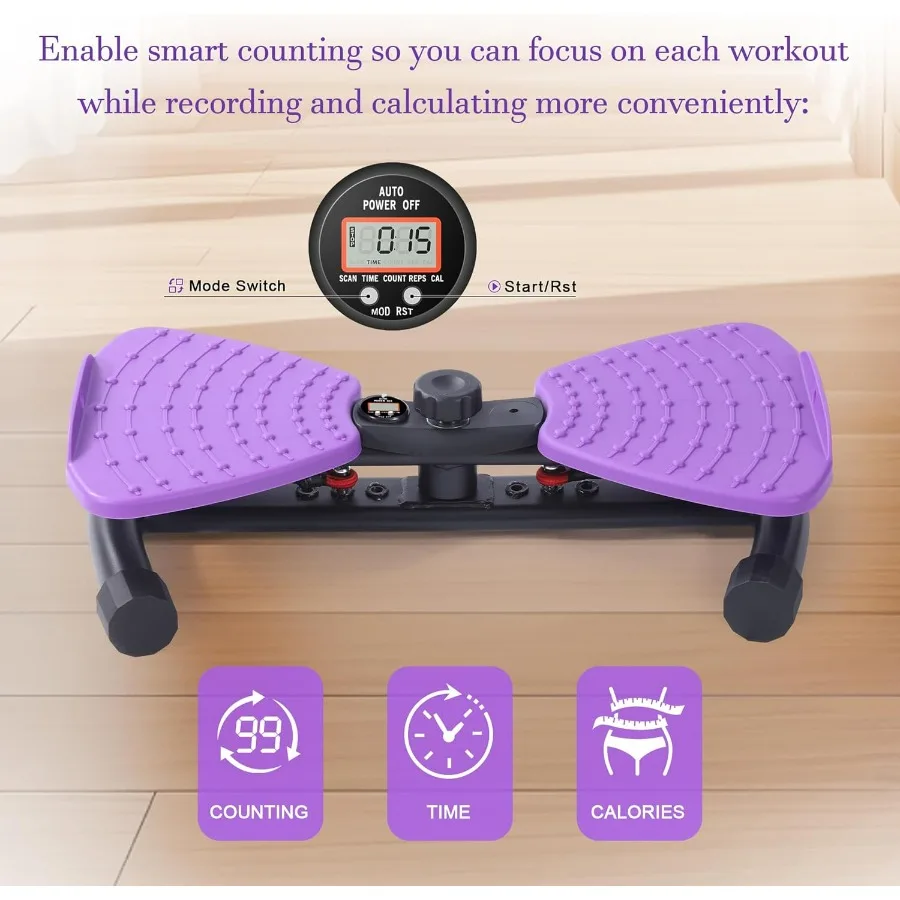 Waist Twister Machine Exercise With Digital Display To Track Time, Reps And Calories Burned, Waist twister machine With Balance