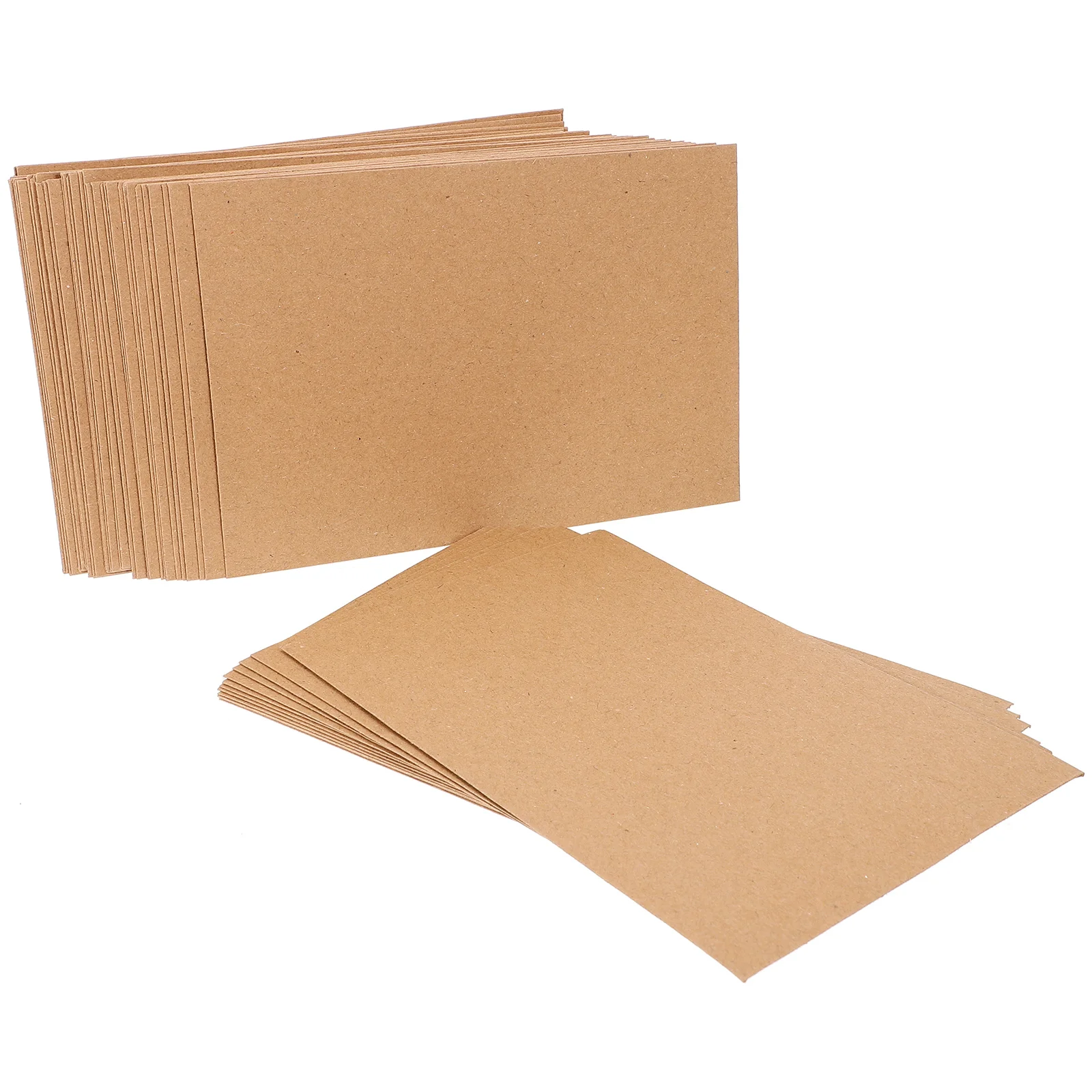 50pcs A4 Printable Self Adhesive Wedding Invitation Envelopes Brown Kraft Paper Elegant Design Storage Party Cards Mail