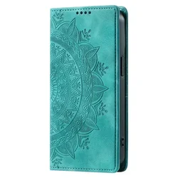 Luxury Magnetic Leather Flip Phone Case Cover for Huawei P40 Lite (Green)