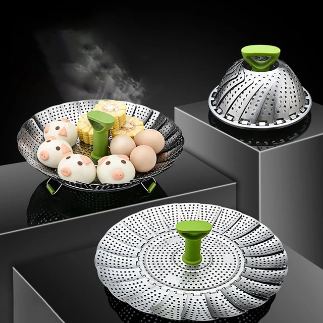 Stainless Steel Steamer Basket, Vegetable Steamer Basket for