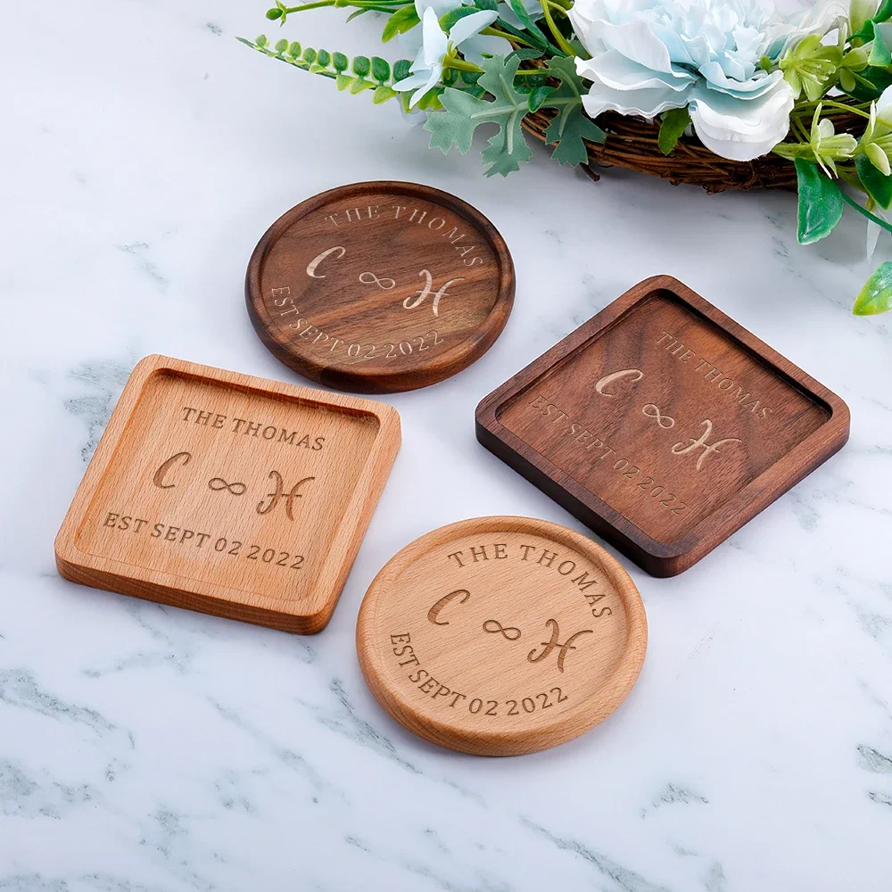 Custom Name Coasters Wooden Tea Coffee Whisky Coaster Couple Gift Love Souvenir Table Round Square Coaster Housewarming Gifts 4 Sa83dbdc2972144a8891de440827d3cb4q