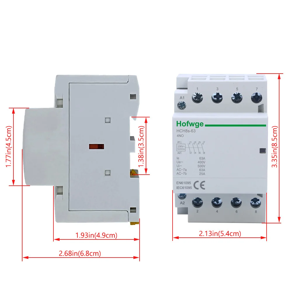 trilho do ruido modular hch8s 63 4p 63a 04