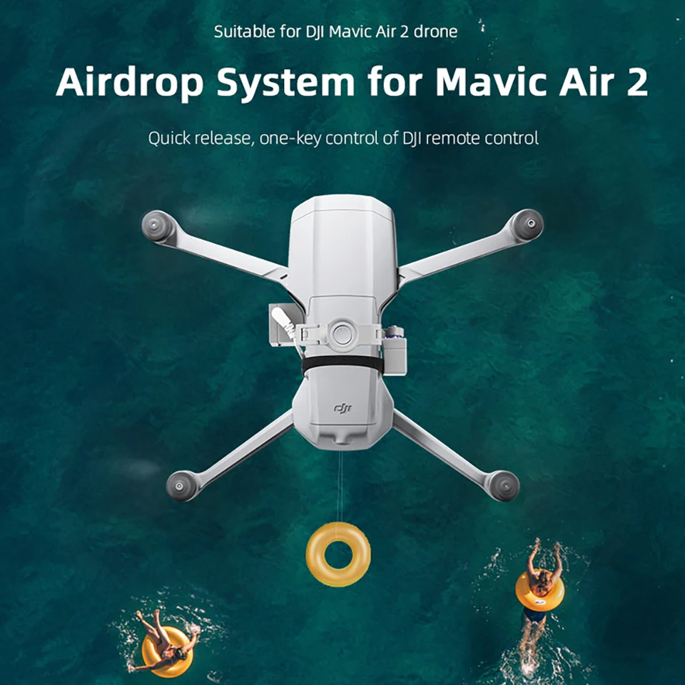 Airdropエアドロップシステムdji mavic空気2/空気2sドローン釣り