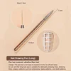 9PCS UV Gel Nail Brush Liner DIY Painting Pen Manicure Acrylic Drawing Brush for Nail Art Design Nails Tip Display Painting Tool 3