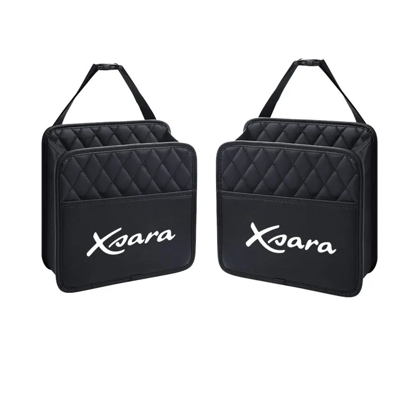 열 쿨러 여행 정리함 케이스 파우치 병 음료 거치대 용기, 시트로엥 XSARA 자동차 액세서리 인테리어 보관 가방