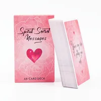 Spirit Secret Messages 68Pcs English Version Oracle Divination Fate Game Deck Tarot Table Board Games Playing Card 10.4x6.1cm 2