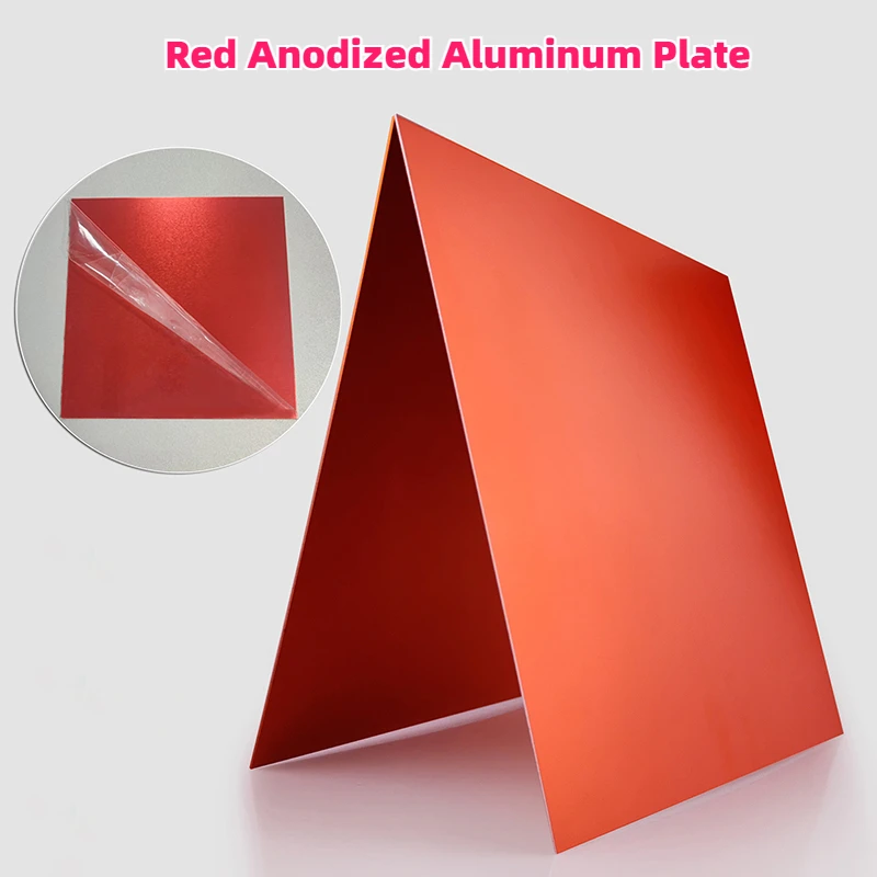 Vibrant Anodized Aluminum Alloy Sheets - Various Sizes & Thicknesses Available