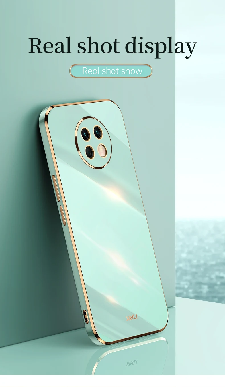 Bling mekana četvrtasta luksuzna pozlaćena telefonska torbica 3D Laser za XiaoMi RedMi Note 8 8T 9 9A 9s 9T 10 10s 10T 10 NFC 7 Pro_voghion.com