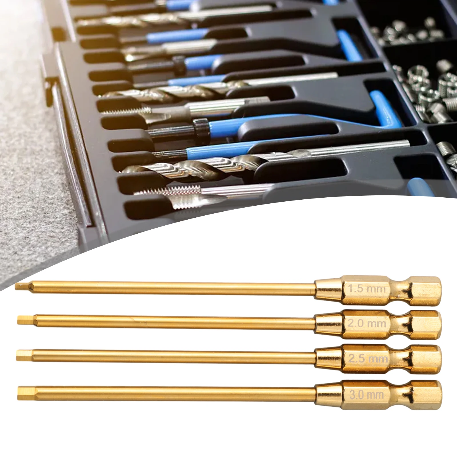 

4 шт. Шестигранная Отвертка титановый ключ Отвертка Инструмент 1,5/2/2, 5/3 мм 10 см радиоуправляемая модель мини металлический инструмент Аксессуары ручные инструменты