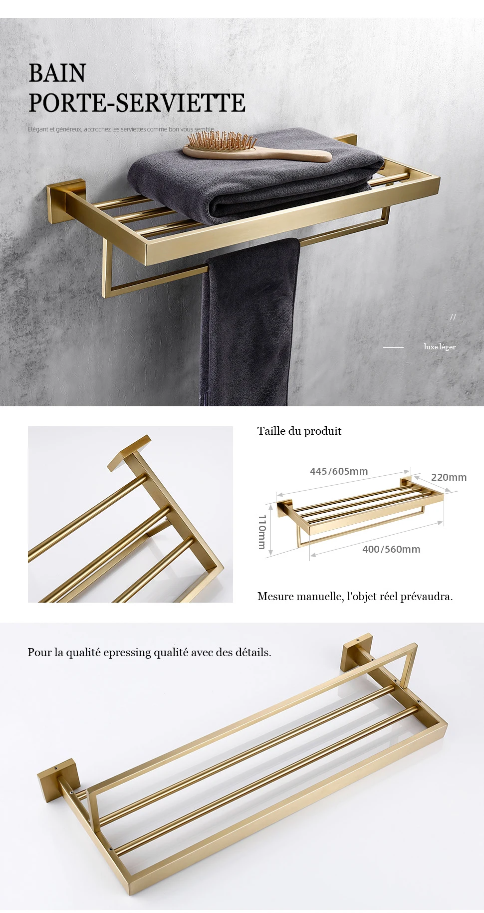 Élégance dans la salle de bain