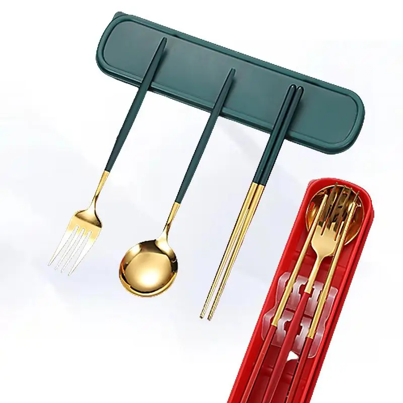 

Premium Quality Stainless Steel Cutlery Set with Authentic Portuguese Chopstick - Elevate Your Dining Experience with Style and