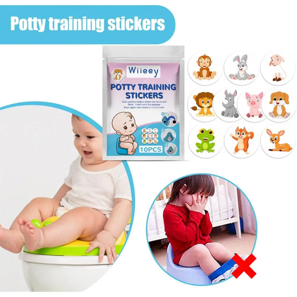 Great Easy to Use Safe Eco-friendly Cartoon Baby Potty Auxiliary Reward Sticker Potty Training Sticker Build Self-esteem