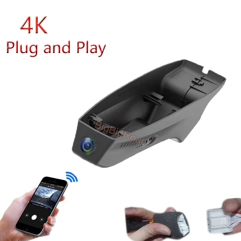 

4K Plug And Play For Trumpchi GM8 2018 2019 2020 M8 2021 2022 2023 Car Wifi DVR Video Recorder Dashing Camera Dash Cam Black Box