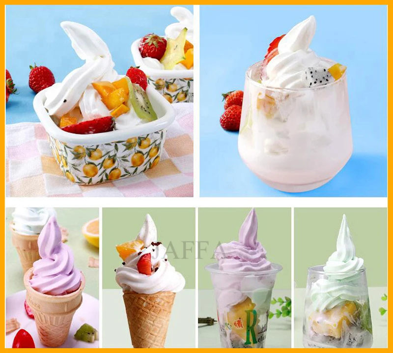 Description Picture 3 of itemIce Cream Machine Table Top Hard Ice Cream Yogurt Maker 1400W Automatic Benchtop Gelato Home Appliance Commercial