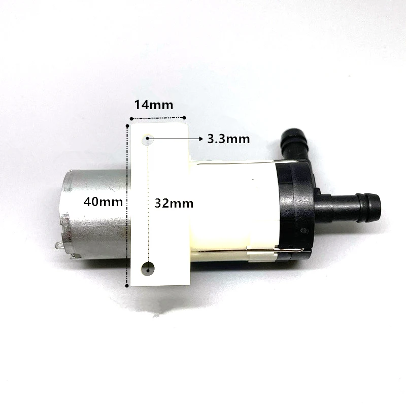 Brand New CJWP27-AC12B3 Orifice 8mm DC 6V-12V Micro Water Pomp 370 Motor Diaphragm Pump Electric Self-priming Pump High Head