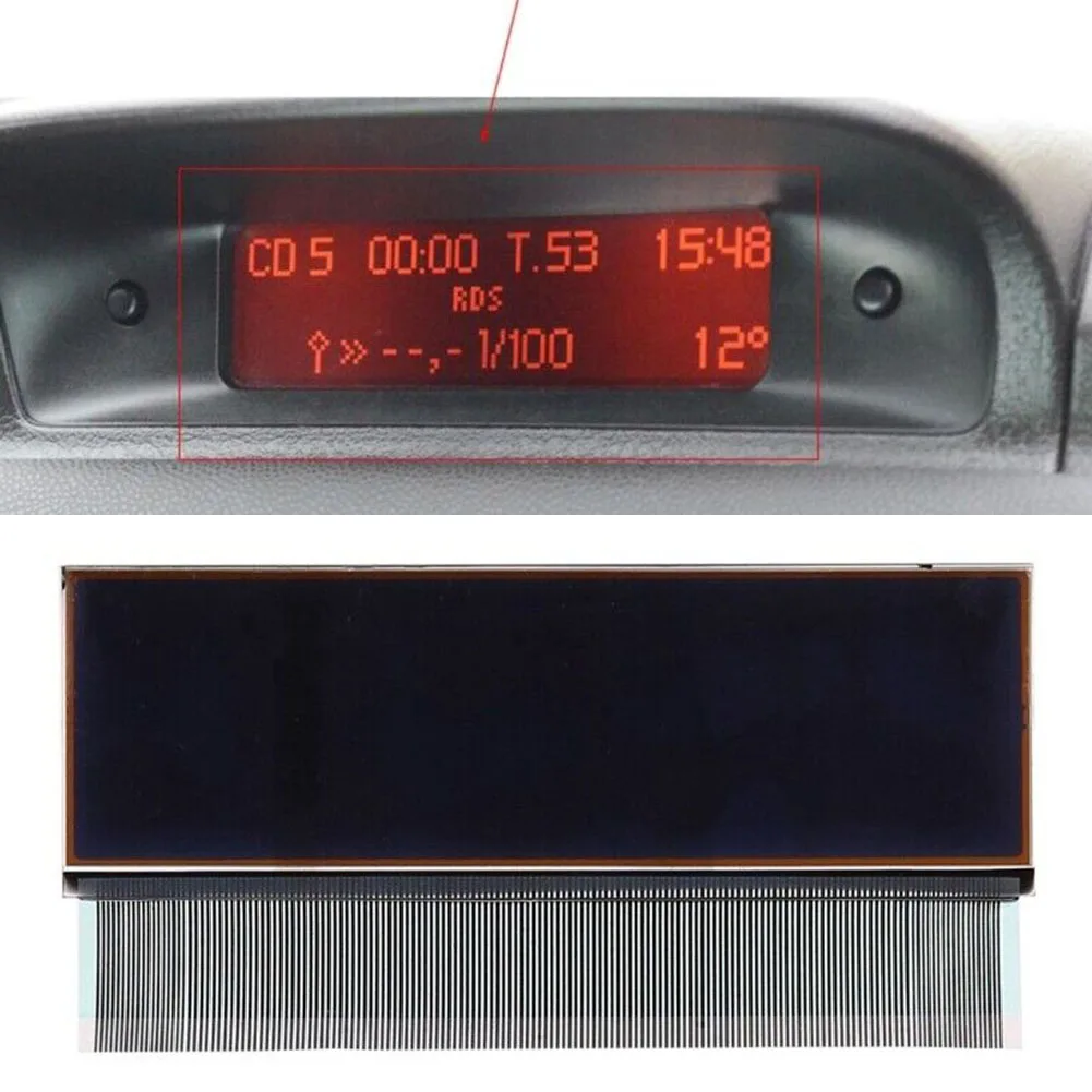 Auto Radio LCD Navigation Screen Display Replacement For-PEUGEOT 206 307 For C5 LCD Screen Interior Accessories Parts
1Pcs