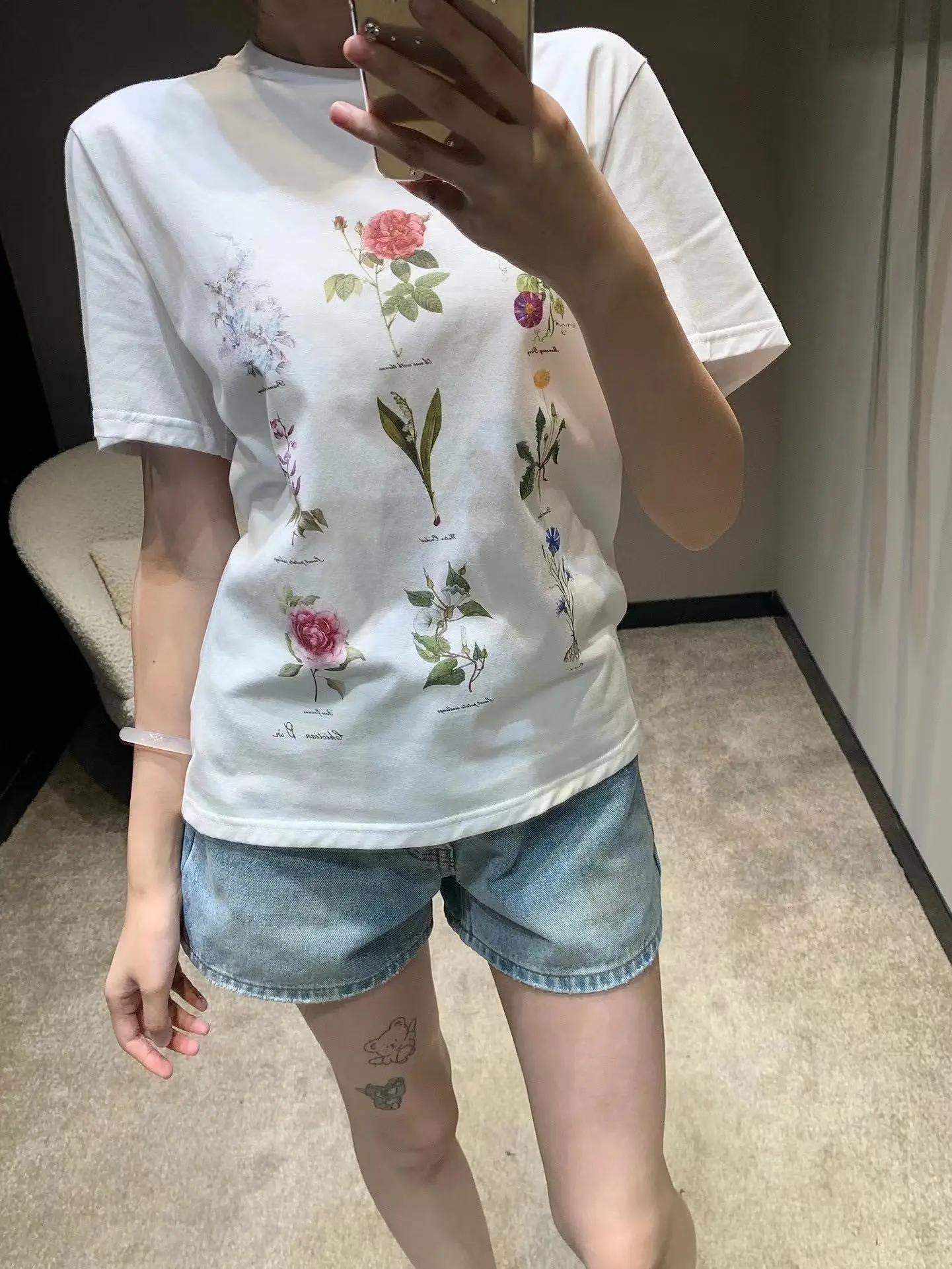

ws0510 Fashion women Tops & Tees 2024 Popular European Design party style T-Shirts Women's Clothing