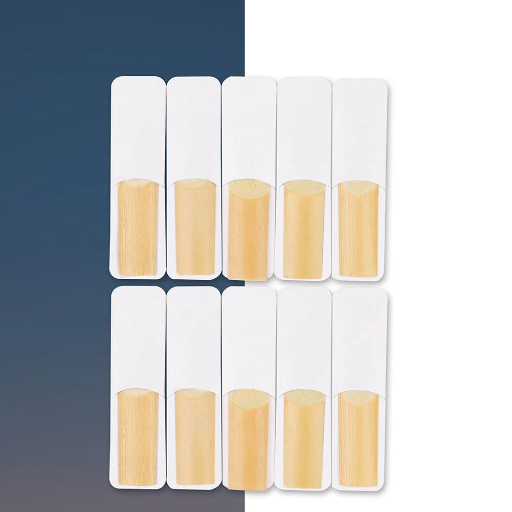 

10 PCS Professional Tenor Sax Reeds Strength 2 2.5 3 High Quality Reed Woodwind Instrument Clarinet Accessories