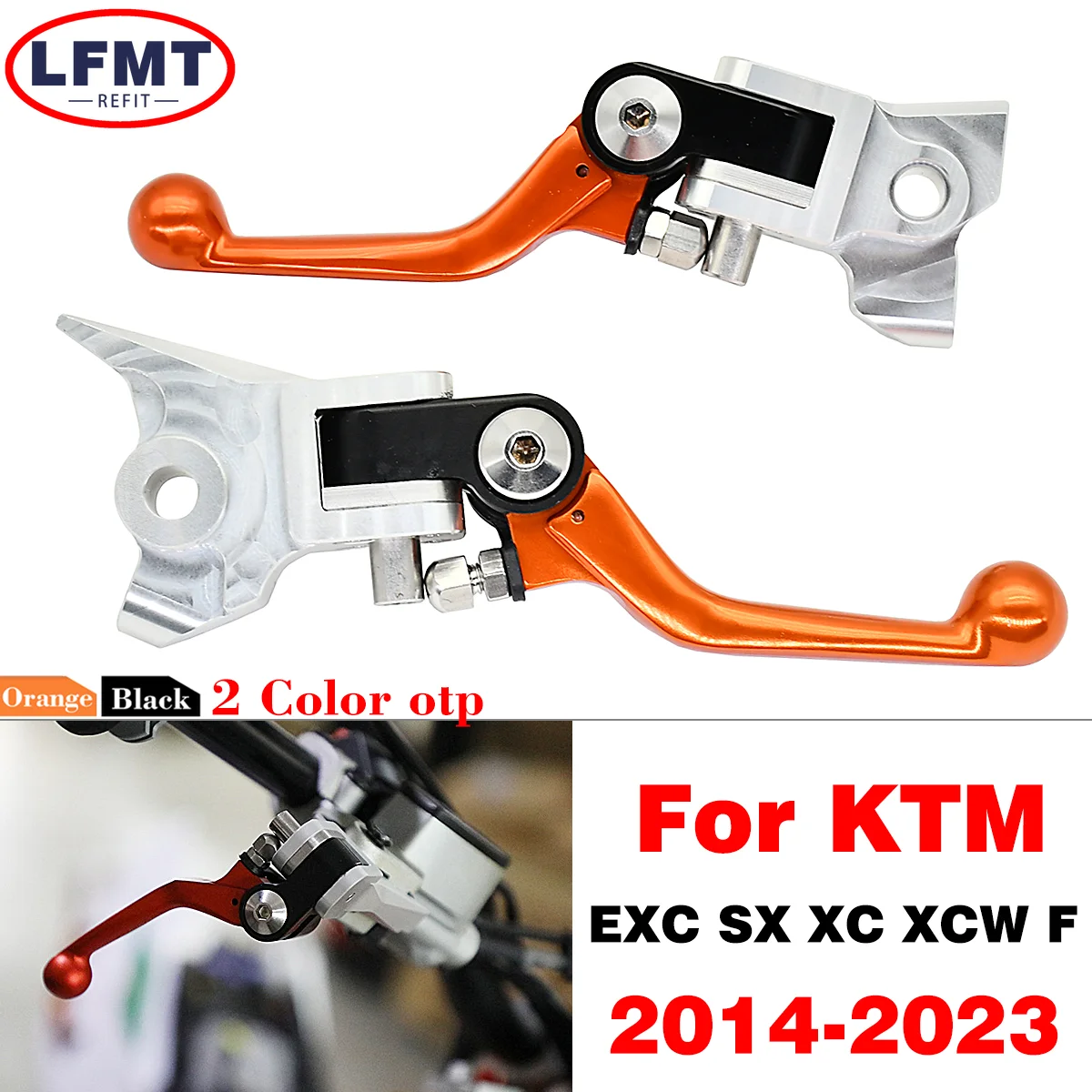 

Motorcycle Brake Clutch Lever Handle For KTM SX SXF XC XCF XCW EXC EXCF TPI SMR 125 150 250 300 350 450 500 2014-2021 2022 2023