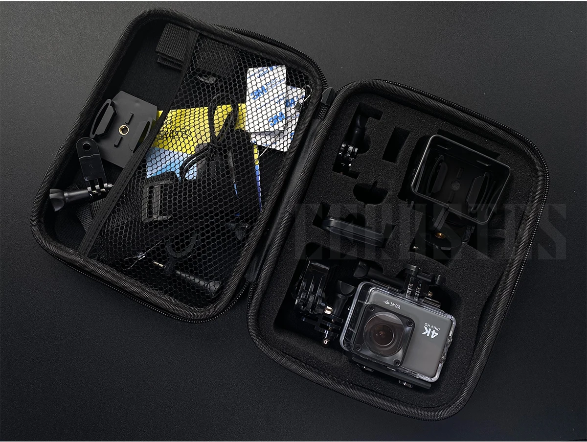 CERASTES Action Camera 4K60FPS WiFi Anti-shake Action Camera With Remote Control Screen Waterproof Sport Camera drive recorder 5