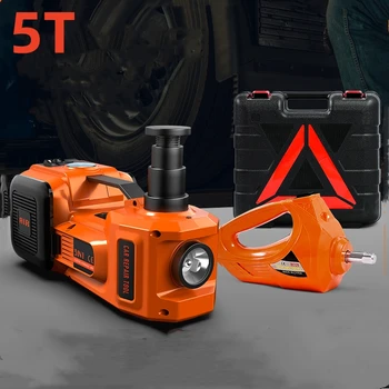 5 Ton Electric Car Jack LBS Hydraulic Jack Lift Portable Car Jack for SUV MPV Sedan Truck Change Tires Garage Repair 1