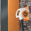 Handheld Leaf Blower Storage Rack Rustproof Leaf Blower Wallmount Bracket Heavy Duty Sturdy Leaf Blower Storage Holder for BG-50 2